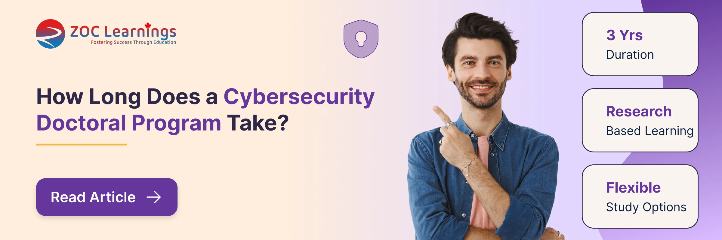 How Long Does a Cybersecurity Doctorate blog banner