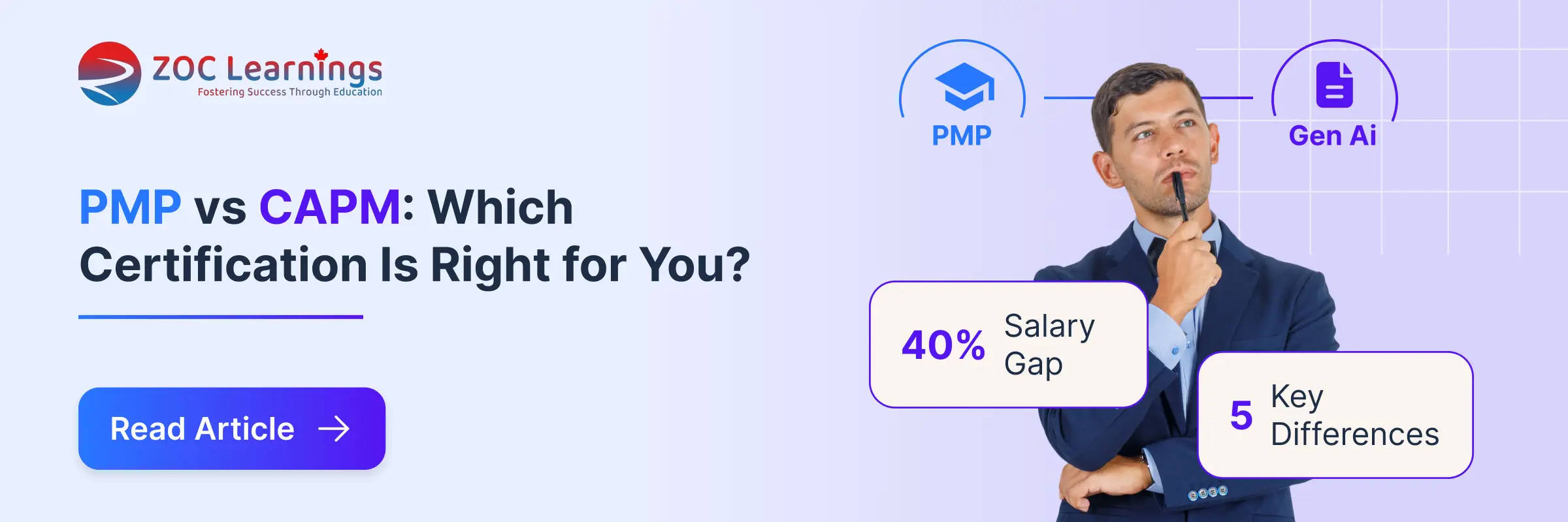 PMP vs CAPM: Which Certification Is Right for You? (2026) blog banner