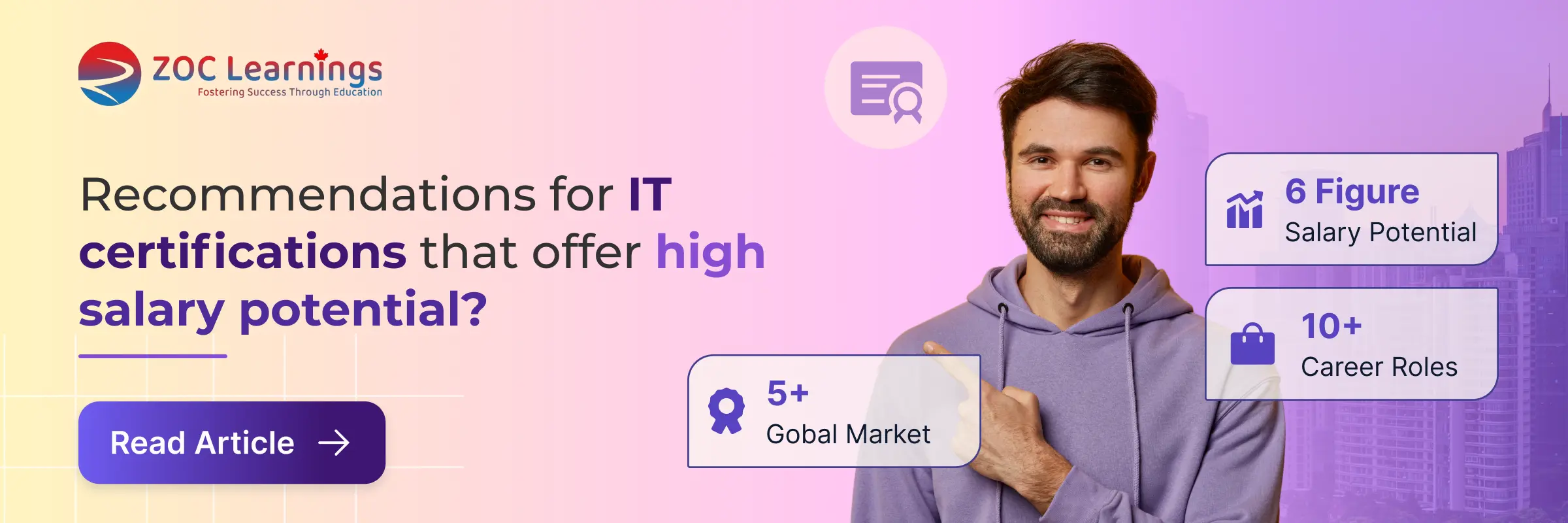 Highest Paying IT Certifications in 2026 (US & Canada Guide) blog banner