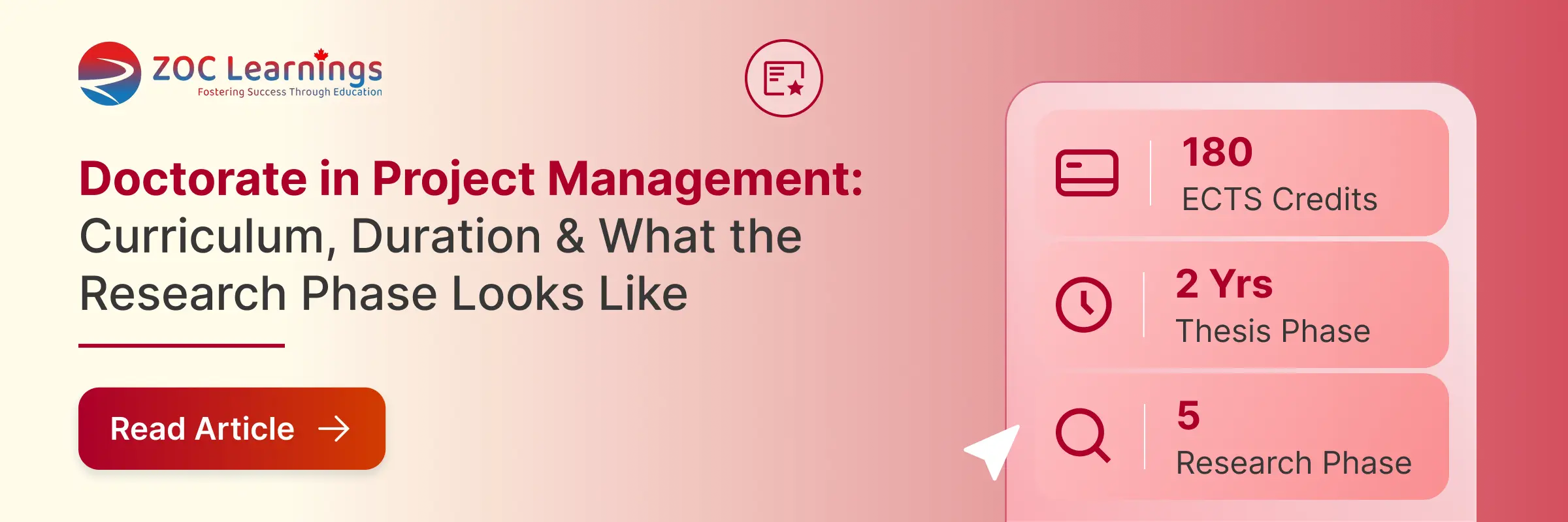 Doctorate in Project Management: Curriculum, Duration & Research blog banner
